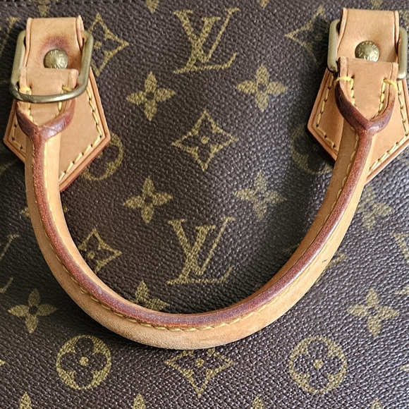 Louis Vuitton 3 Piece Set Vintage Alma Canvas Bag Wallet Lock & Box Set W/ COA - Picture 3 of 16